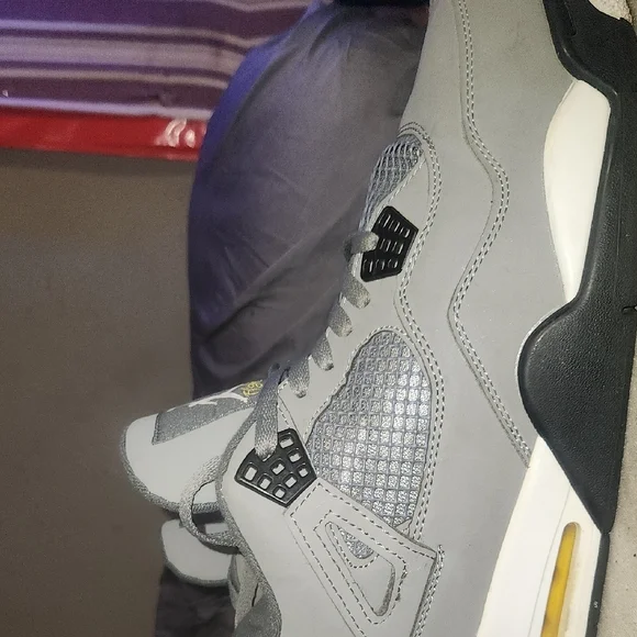 Jordan Gray Sneakers Mid-Top Nubuck Sneakers